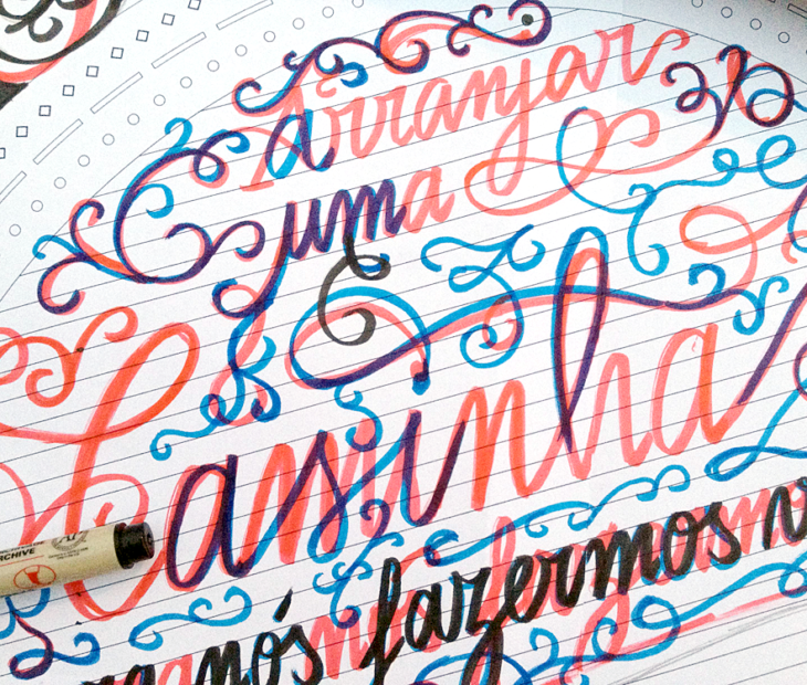 I’m in love with a girl. O paper-cut de André Santos