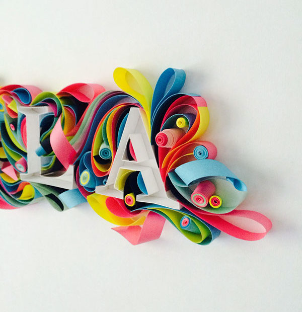 Tipografia 3D em papel