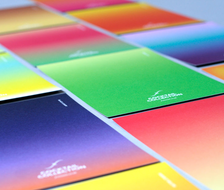 Cocktails de cores vibrantes e misturas explosivas com bom papel