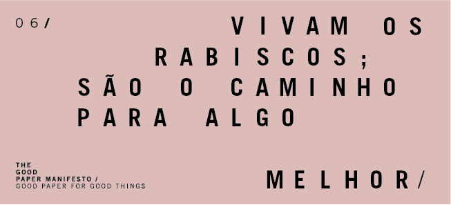 Good Paper for Good Things