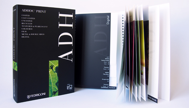 Novo catálogo ADHOC PRINT de Fedrigoni