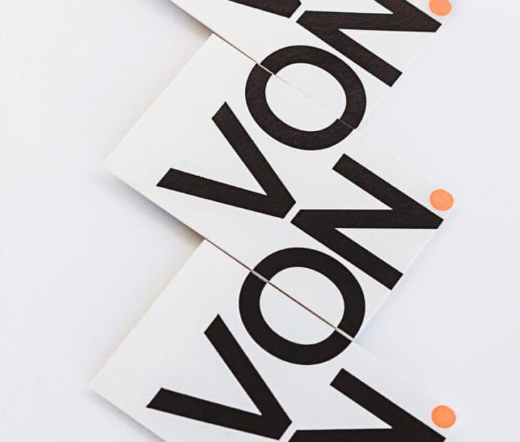 VON – identidade refletida em Materica