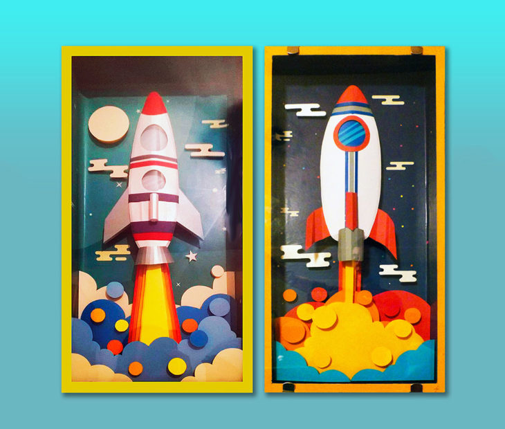 Eis o Rocket Man do mundo do papel!