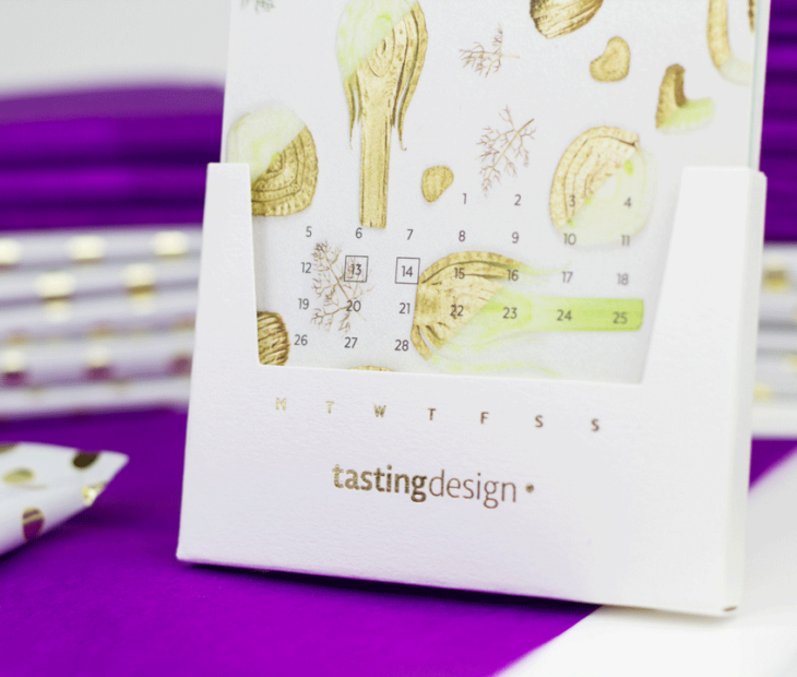 Começar o ano da melhor maneira – aliando comida e design.