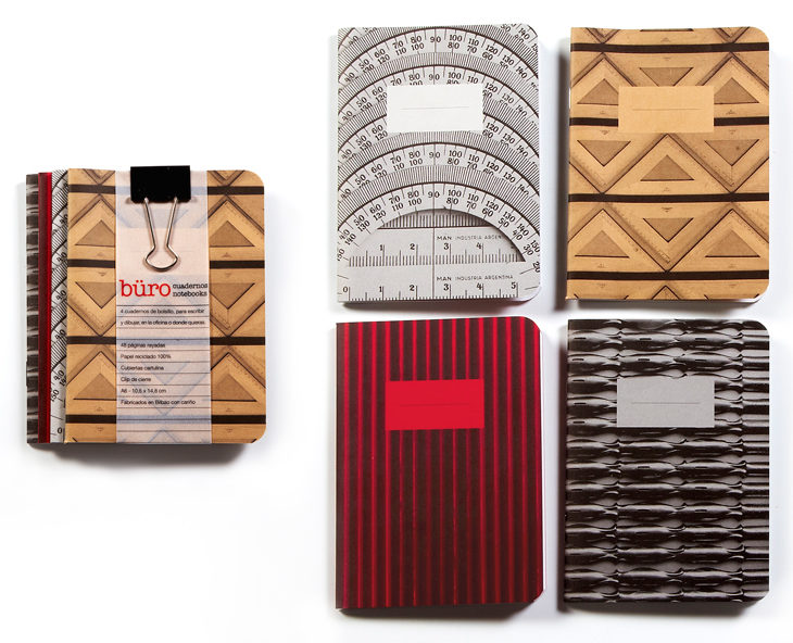 Cadernos a combinar com a exposição de Fabián Di Luciano, ‘Büro’