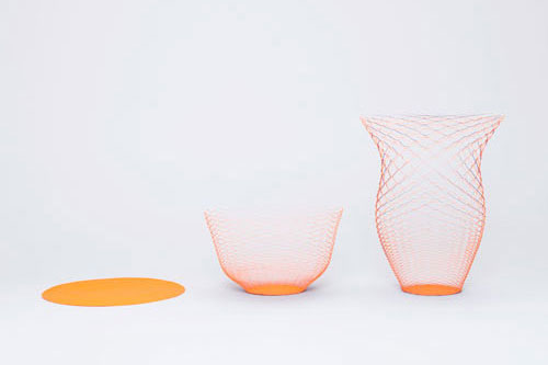 A flexibilidade do papel permite obter formas em volume