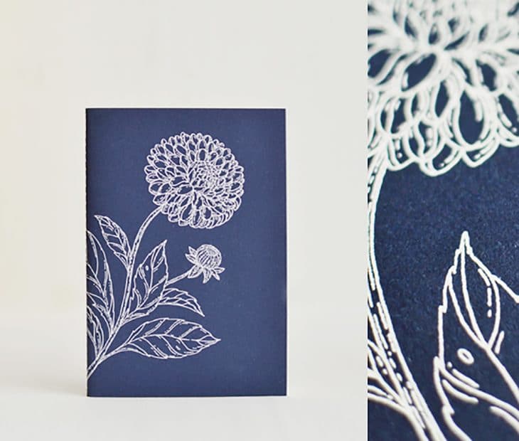 O jardim d’O beija-flor tem dahlias em #MatericaCobalt